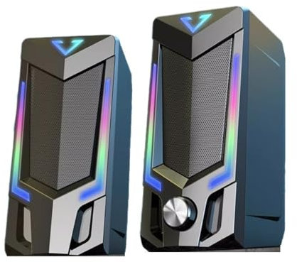 Computadora de Escritorio Audio Hogar Portátil Altavoz pequeño Universal Altavoz subwoofer Pesado con Cable Mini para Escritorio
