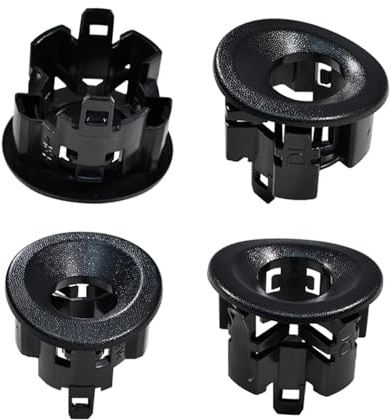 YUCKMZ Lot de 4 Supports pour Capteur de Stationnement Arrière Compatible avec Berlingo II Partner II 2008-2018 9682341877 7414ZK