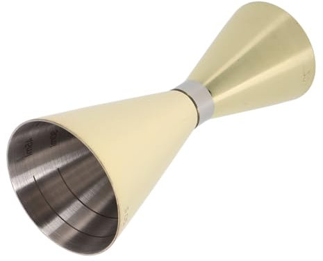 HOMOBABE Dispositivo De Medición De Vino Jigger Doble De Acero Inoxidable Vaso Medidor Con Marcas Interiores Herramienta De Medición Para Tragos De Bar Para Coctelería Casa