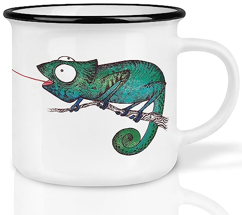 Ligarti® Keramiktasse XL 450ml [Das Original] – handveredelter Design-Becher I große Kaffeetasse & Teetasse, spülmaschinengeeignet, stilvoller Mug Cup