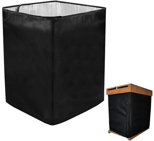 Cubierta aislante de colmena - Funda impermeable Oxford de invierno, protección térmica para colmena | Aislamiento duradero y resistente a la intemperie para jardines, patios, porches, balcones