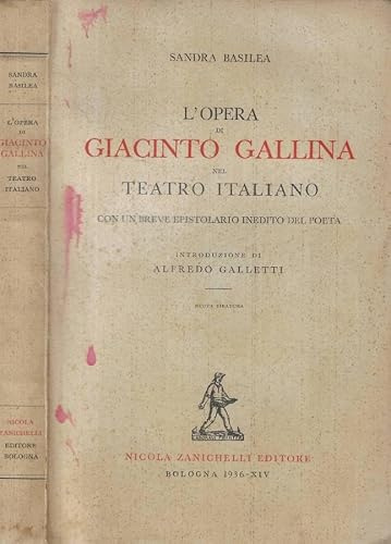 L'opera di Giacinto Gallina nel teatro italiano.