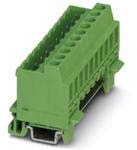 PHOENIX CONTACT MSTBVK 2,5/8-G-5,08 (1788787), Color Green, DIN Rail Connector, Screw Connection with Tension Sleeve