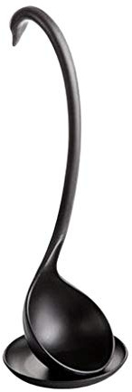 Tubayia Black Swan Soup Ladle Ladle Kitchen Crockery with Tray