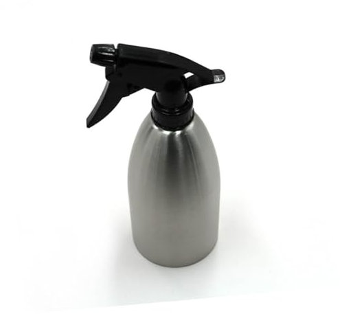 OFFSCH Sprühflasche aus Edelstahl Edelstahl Olivenölsprüher 500ml Spritzflasche Für Gewürze Und Marinaden Hochtemperaturbeständige Sprühflasche Für Gartenarbeiten Und Grillbedarf Lebensmittelechte