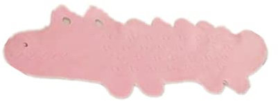 COSMEVIVI Non- Junge Mädchen Badewannenmatte Im Lustigen Alligator-Design rutschfest Mit Saugnäpfen Geeignet Für Badewanne Und Dusche Aus Hochwertigem Für Sicheres Baden Von Kleinkindern