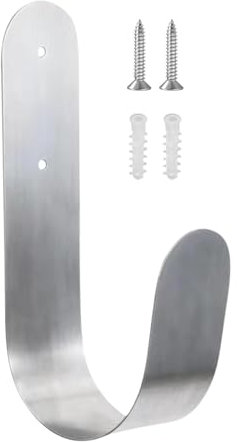 Cita de manguera de acero inoxidable - gancho de manguera pesada | | STURDY HOSE Stand Ganchos, para jardín gancho de manguera de jardín montado en la pared para manguera