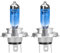 KBIBCK 2 Stück H4 Halogen Lampe, Halogen Glühbirne, H 4 Abblendlicht, 1200LM Kaltes Weiß