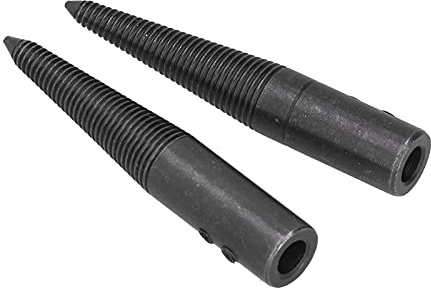 Fdit Bench Grinder Tapered Spindle Adapter - High Hardness Steel Construction - Fits 2-13mm Wool Wheels