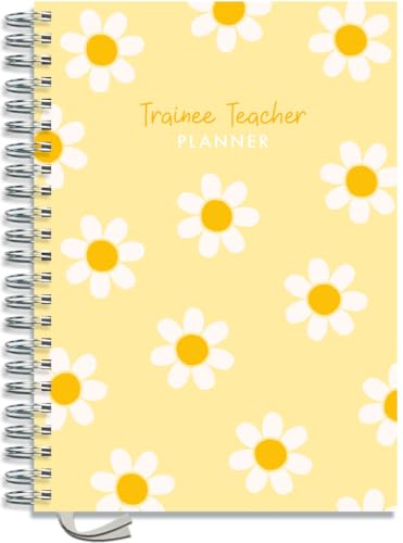 Trainee Teacher Planner by Pirongs | 2026-27 | A4 Size - Pastel Daisy