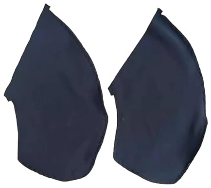 LeeQinersw 2 × Aufnähbare Taschen für Mäntel, eingenähte Seitentaschen, Diebstahlsichere Reisegeldbörse im Inneren für Jacken, Taschen ideal für Mäntel, Sweatshirts, Hoodies, Pullover, Schwarz