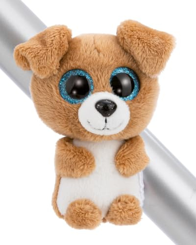 NICI MagGLUBSCHIS Cane Poppidog, 9 cm - 63285 | Peluche con magnete, aderisce a superfici metalliche, idea regalo pratica e originale per gioco e collezione