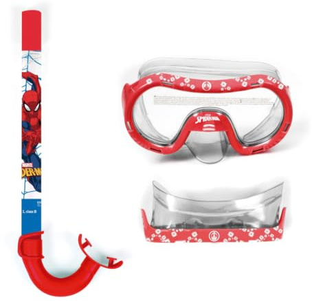 Arditex Set Snorkel Enfant Multidesign, Masque et Tuba de Plongée Réglable Antibuée, Kit Piscine Plage Vacances, Dès 3 Ans