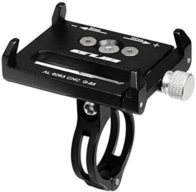 GUB G-85 Fahrrad-CNC-Handyhalterung, 8,9–15,7 cm (3,5–6,2 Zoll), Handy-Halterung, GPS-Hülle, Fahrrad, Motorrad, Lenkerverlängerung, Schwarz