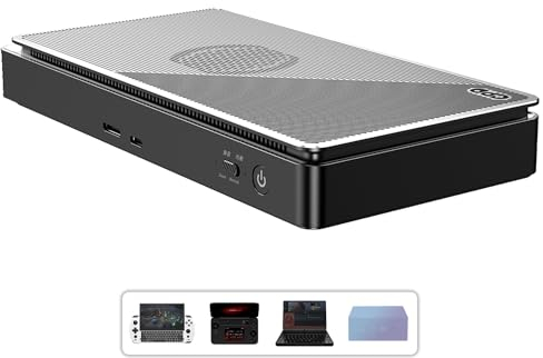 GPD G1 2024 eGPU docking station with AMD Radeon RX 7600M XT, 8GB GDDR6, Oculink eGPU, 3x USB 3.2, USB 4, HDMI 2.1, DisplayPort 1.4a, 240W charger, TGP Toggle, small form factor Ideal for 4K gaming.