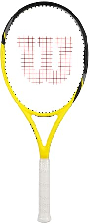 Wilson Pro Open L unbesaitet 280g Tennisschläger Schwarz - Gelb Griffstärke 2