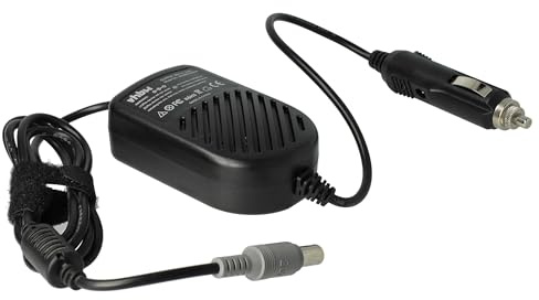 vhbw KFZ-Ladekabel kompatibel mit Lenovo ThinkPad L510 | L421, L520, L512, L530, L430, L420 Notebook - 12V Ladegerät Schwarz 4,5 A