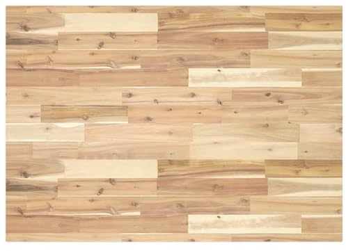 vidaXL Schreibtischplatte Unbehandelt 100x70x2 cm Massivholz Akazie