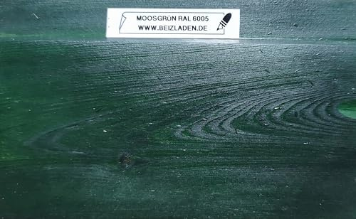 Beize, Holzbeize, Wasserbeize moosgrün RAL 6005 (moosgrün RAL 6005, 1000 ml)