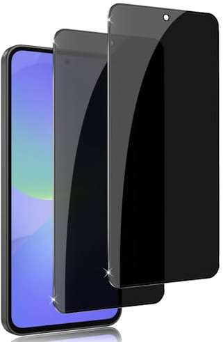 Holilo für Samsung Galaxy A56 5G/A36 5G/M56 5G Sichtschutz Schutzfolie für Panzerglas,2 Stück Anti-Spy Privacy Sichtschutzfolie schützen Displayschutzfolie Schwarzer Rand Privacy Schutzglas