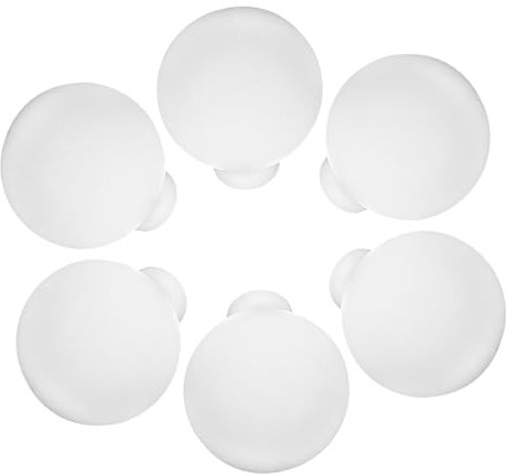 Hemobllo Ersatz Lampenschirm Led Lichtkugel Satiniert 1,9cm Lampenperle Abdeckung Lichterkette Außen Deko 100 Stück