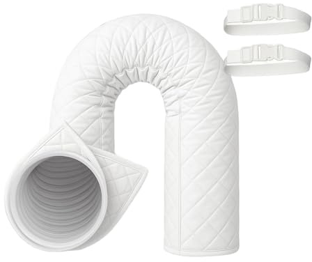 Funda para Manguera de Aire Acondicionado Portátil,Funda Protectora Aislante Para Manguera De Aire Acondicionado - Accesorios Versátiles De Cubierta Para Conductos De Ventilación Para Hogar Oficina Ho