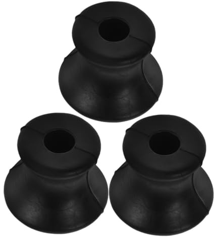 Milisten 3stücke Stimmgabel-halter aus Gummi für Reisen Yoga und Musikinstrumente mit Stabiler Schraubkonstruktion und Sicherem Schutz für Stimmgabel