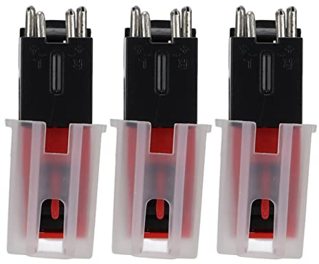 Sorandy Ago per Giradischi, 3 Pezzi, Stilo in Vinile di Ricambio Antico, Prestazioni Elevate per Accessori per Giradischi (Modello con palo in plastica)