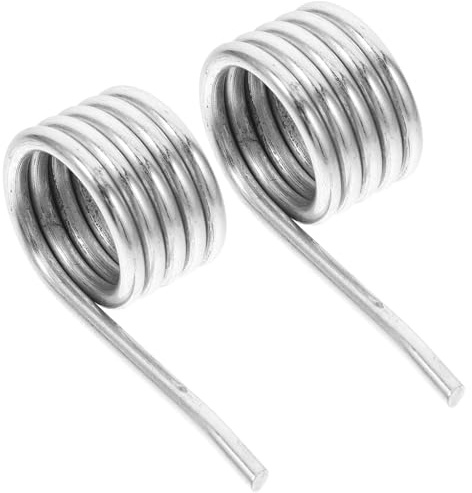 BAZEITFLOW 2pcs Stainless Steel Compression Springs for Mop, Metal Torsion Replacement Accessories for Commercial Mopping Buckets, Compatible with Side Press Water Pressing Units