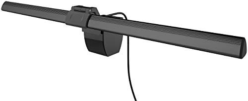 General Office Monitorleuchte: XL-USB-LED-Leuchte für PC-Monitor, 3 Lichtfarben, dimmbar, 4 W, 40 cm (Monitorlampe, Monitor Licht, Schreibtischleuchte)