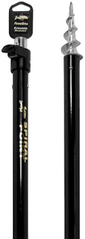 Dinsmores POWER DRIVE UMBRELLA POLE 3/4 O.D. 30,BLACK/SILVER