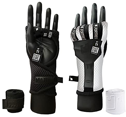 Boxing Fortress Pro T1 Handbandagen für Erwachsene, Muay Thai-Handbandagen, Fastwraps