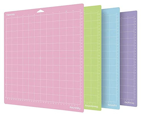 BEEOFICEPENG PVC-Schneidematte für Maker/Cameo 4, gemischte Farben, 4 Stück