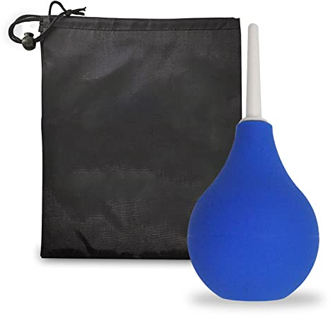 TSHAOUN Silikon Andusche abnehmbare 160 ml, Irrigator zur hygienischen Darmreinigung komfortable schlanke, wiederverwendbarer Duschkopf-Düsen , Einlaufbirne für Männer Und Frauen