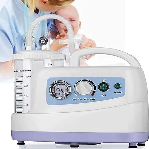 DPDZSW Récipient électrique Automatique D'aspiration De Dissolvant De Mucus D'aspiration D'expectoration 1000ml pour La Maison Médicale âgée