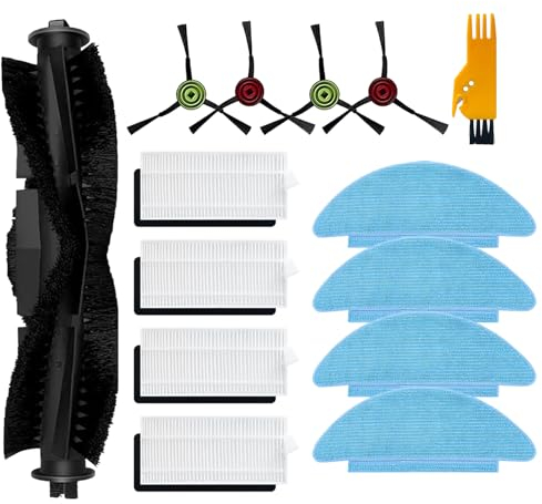14 Stück Zubehörsatz für Lubluelu SL60D SG60 SL61, for Tikom L8000/L8000 Pro/L9000/L9000 Pro, for Laresar L6 Nex, for HONITURE Q6 SE Saugroboter Teile