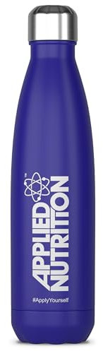 Applied Nutrition Premium Stainless Steel Flask – Durable, Sleek, and Eco-Friendly - (Blue - 500ml)