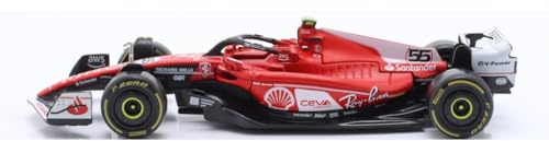 Bburago 1/43 - F-ERRARI F1 SF-23 - Las Vegas GP 2023 (C. SAINZ) 36836-SLV/55