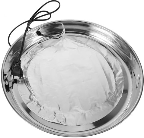 BCOATH Heizplatte Für Geflügeltränken Beheizte Basis Für Hühner Für Winter Sorgt Für Frostfreies Trinkwasser Und Ist Robustem Gefertigt
