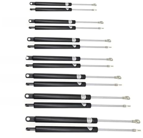 Heckklappendämpfer 2 Stücke 400N 300-600mm Auto Gasdruckfedern Motorhaube Haube Stamm Heckklappe Schock Strut Unterstützung Bar Gas Frühling Bus Bett LKW Boot Fenster(300mm)
