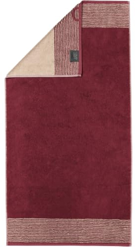 Cawö Handtücher Luxury Home Two-Tone 590 Bordeaux - 23