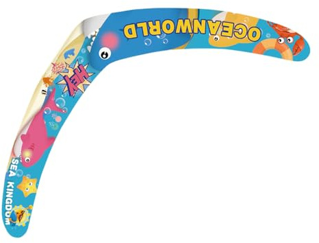Generisch Disco de espuma, suave interior boomerangs | juego de lanzamiento novedoso para jardín, camping, deportes