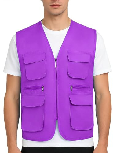 Generisk quiltad väst herr lätt sommar, väst herr utomhus vattentät | Ärmlös jacka paljettväst mocka med huva herrvästar utomhusväst fiskbensväst linnejacka mocka