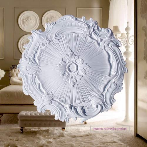 M 13 Stuckrosetten Styropor| Wand und Decke| 43 cm|Deckenrosette Lampe