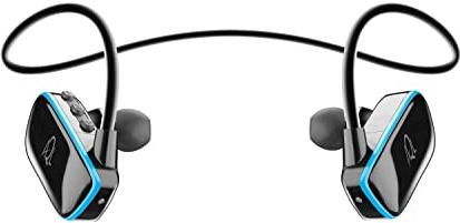 AQL Sport Thorpedo - Auricolari Bluetooth per Sport Impermeabili fino a 2 Metri - 4GB di Memoria - Batteria da 200mAh Durata 8 Ore - Ricarica 2 Ore