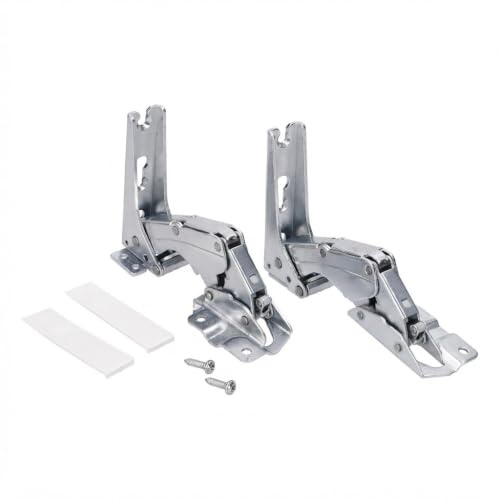 LPPP Kühlschrank Türscharnier Set kompatibel mit AEG 2211202045 2211201047 | Flachscharnier Oben Unten für Electrolux 2211202029 405550419/7, für Bosch 00483621, für Liebherr 959376000, Gefrierschrank