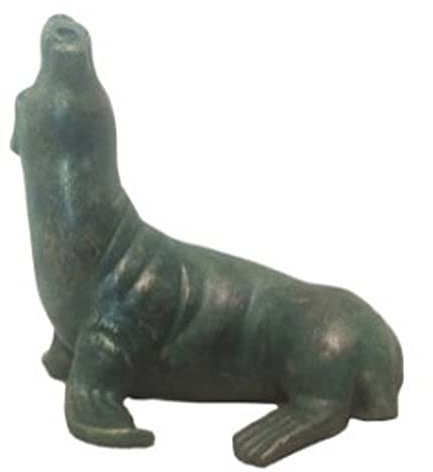 Bermuda Seal Spitter Garden Pond Ornament 17 x 12.5 x 17cm