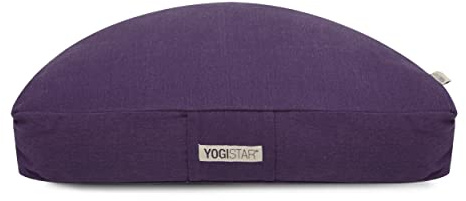 Yogistar Meditationskissen - Halbmond 41 x 22 x 12 cm, violett
