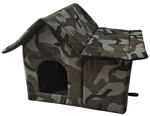 ＡＷＨＡＯ Katzen Schlafzelt Höhle, Regensicheres Katzenhaus Im Freien für Drinnen Und Draußen