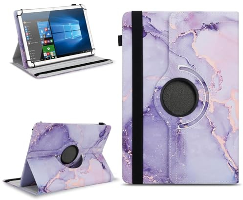 Tablet Schutzhülle - kompatibel mit VALE Tablet V11E / V10E / V10A allen 10,1 - 11 Zoll Geräten - 360 Grad Hülle für Tablets - ultradünne Tablet Tasche - Multi-Winkel Tablethülle, Farben:Motiv 23